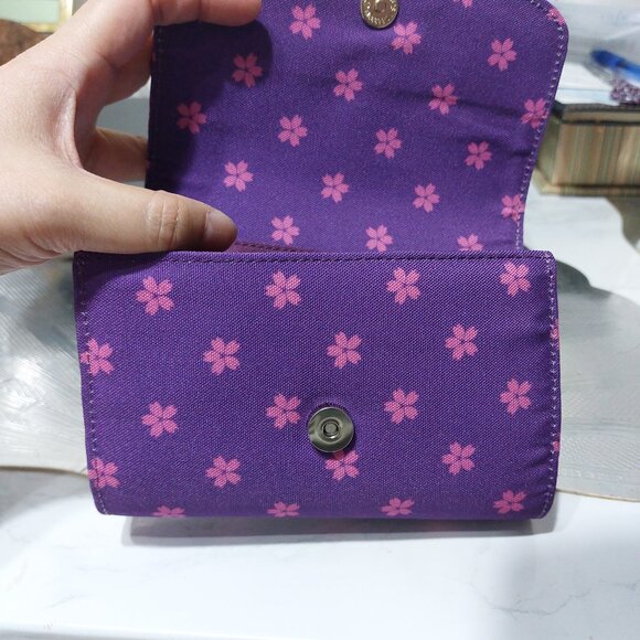 Anime The Idolmaster Idol Master Wallet Beautiful Flowers Limited Compartments - Picture 9 of 9